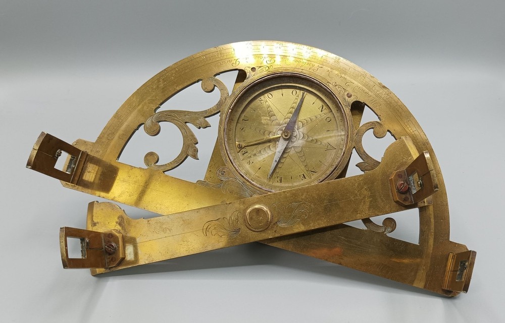 A LARGE MEURAND GRAPHOMETER, c1770