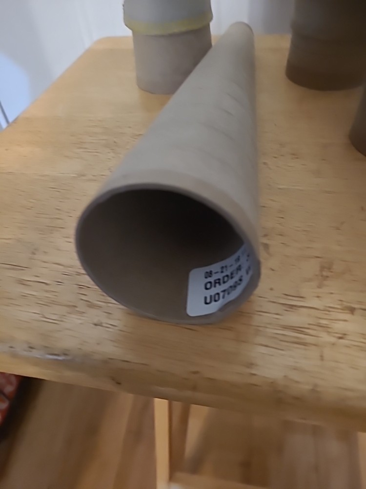 (25) Five Empty Cardboard Yarn Cones Craft Cones, Thread Cones USA