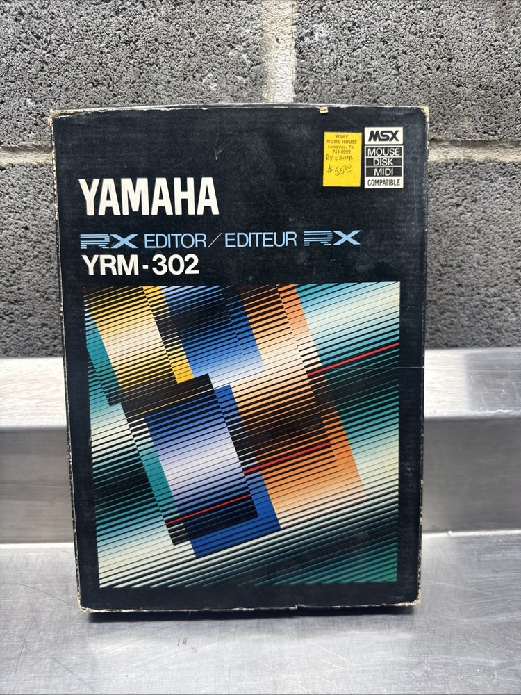 Yamaha YRM-302 RX EDITOR