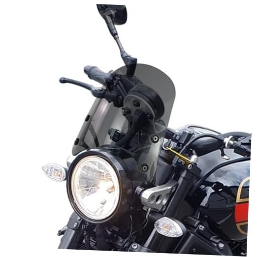 Windshield Windscreen Compatible with XSR900 2016-2021 XSR900 Windshield Grey