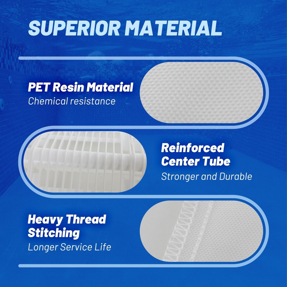 POOLPURE FS-2004 48 Sq.Ft DE Grid Pool Filter Set Replace Unicel FS-2004 PFS2448