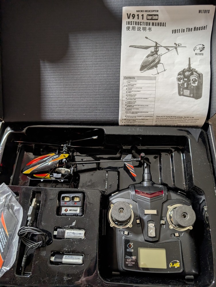 4CH HeliCopter #V911 Not Tested