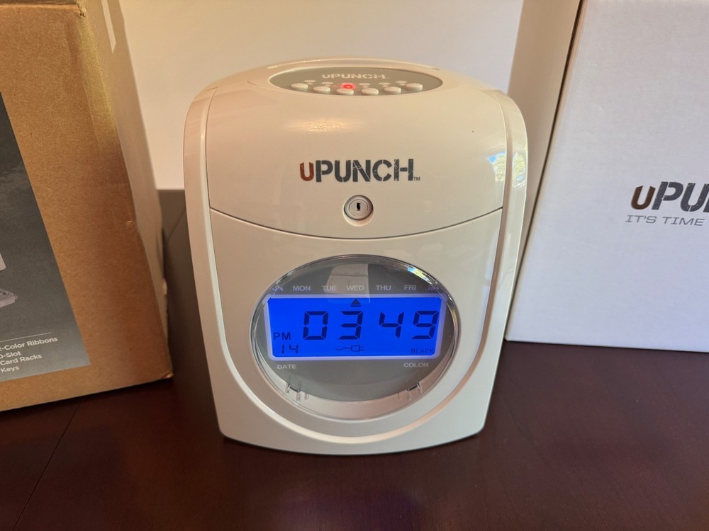 uPunch HN4500 Time Clock Bundle - great condition
