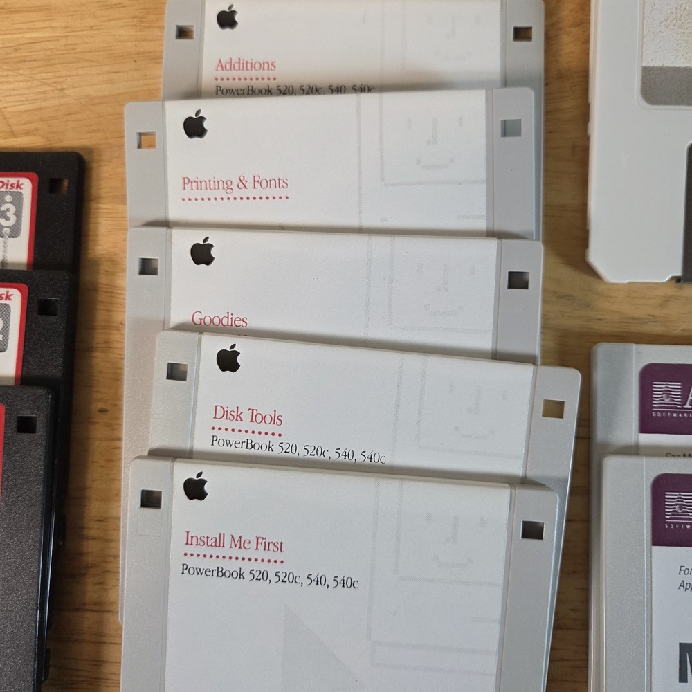 Apple Macintosh Software Lot Microsoft Excel, Word, Help, Secrets, Desktop Case
