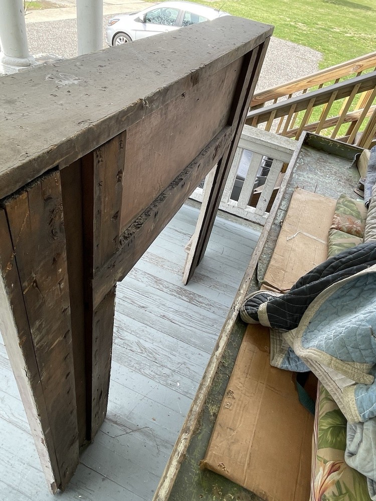fireplace mantle