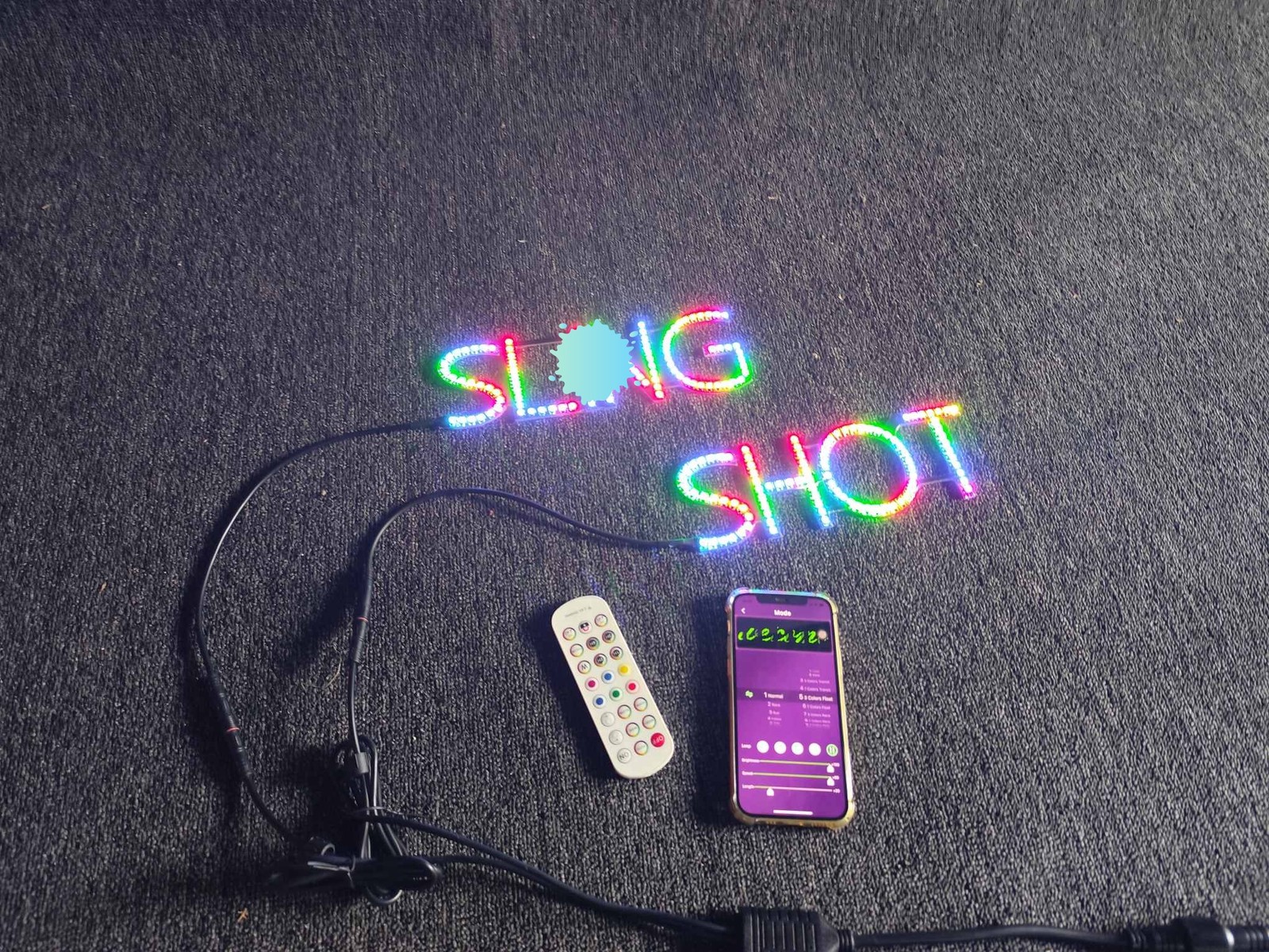 "Slingshot" Rear Letters /Hood Lights CHASING Color LED For polaris Slingshots