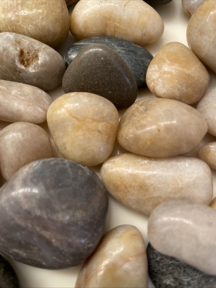 Polished Rocks 2 Pounds Decorative