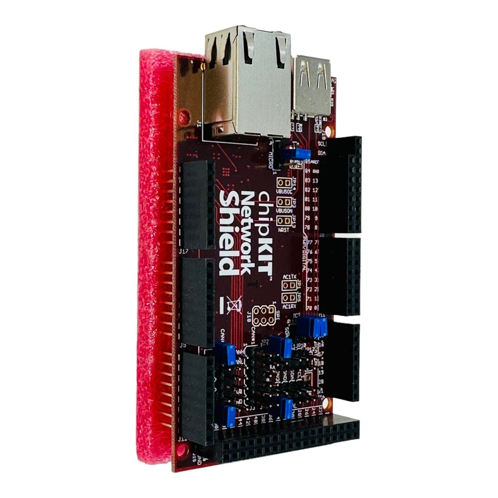 DILIGENT TDGL006 chipKIT NETWORK SHIELD COMMUNICATIONS EXPANSION FOR Max32 NOS
