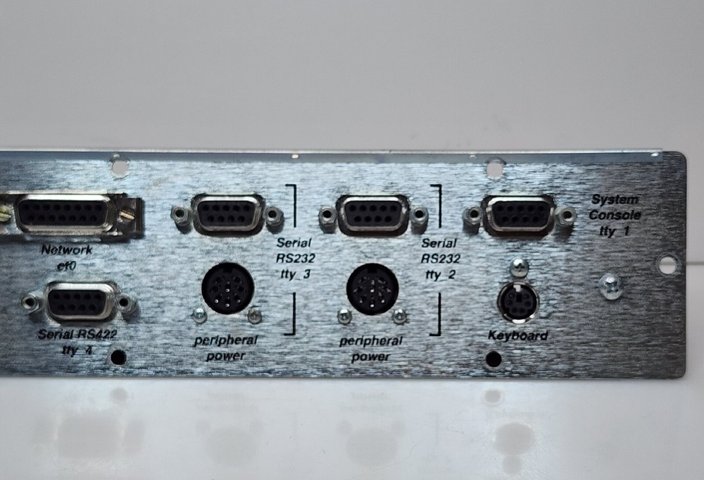 SGI Silicon Graphics Front Interface Panel 040-0339-004 (030-0341-003, 005)