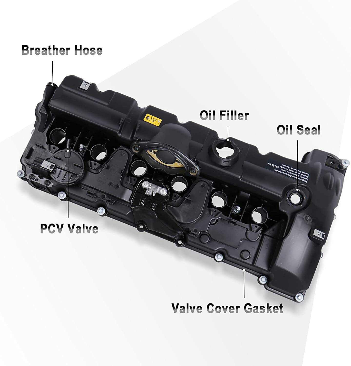 Valve Cover w/ Gasket & Bolts For BMW E70 E82 E90 X5 128i 328i 528i 11127552281