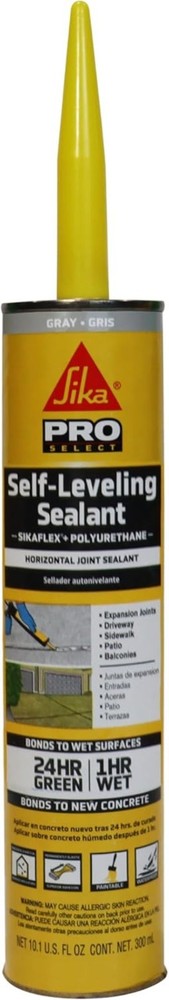 Flex Self-Leveling Sealant - Fast Curing Waterproof Polyurethane 10.1 fl. oz