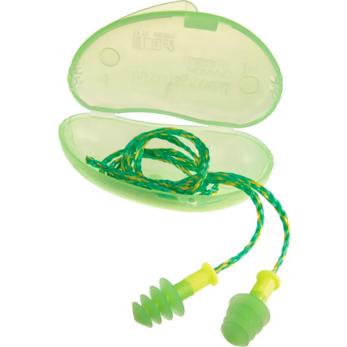 Howard Leight Fusion Reusable Corded Earplugs w/ Case, NRR 27, SMALL, FUS30S-HP