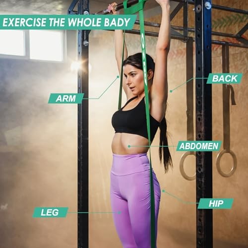 Pull Up Bands, Resistance Bands, Pull Up Assistance Bands Set for Multicolor