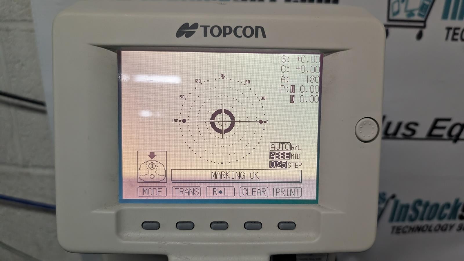 TopCon CL 100 Computerized Lensmeter