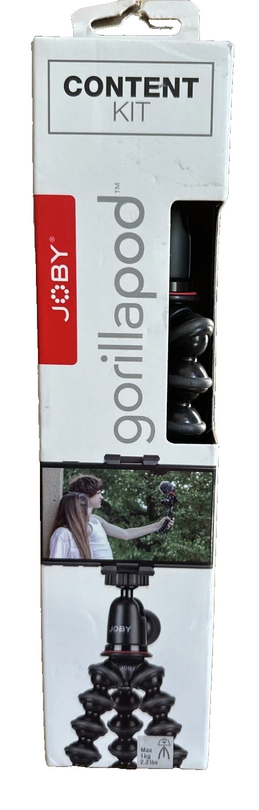 Joby Gorillapod 1K Kit With Phone Clamp - NEW SEALED !!!
