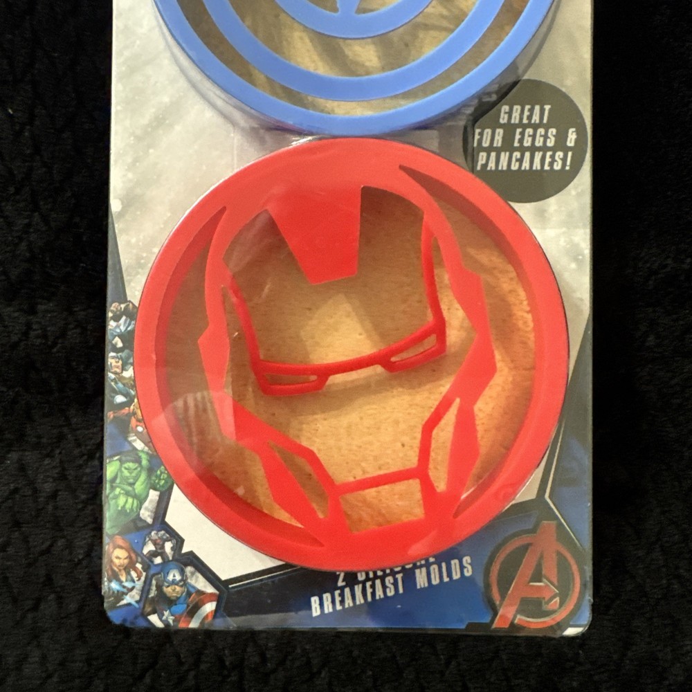 Marvel Avengers 2 Silicone Breakfast Molds