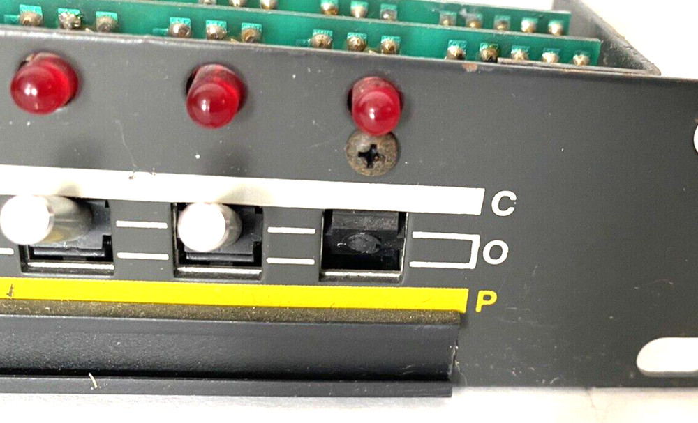 Dukane 9A1785 Intercom Switch Bank - Untested