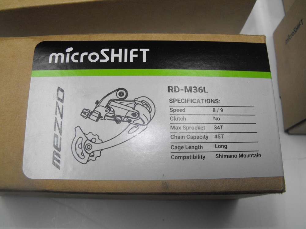 Brand New MICRO SHIFT Advent Derailleur