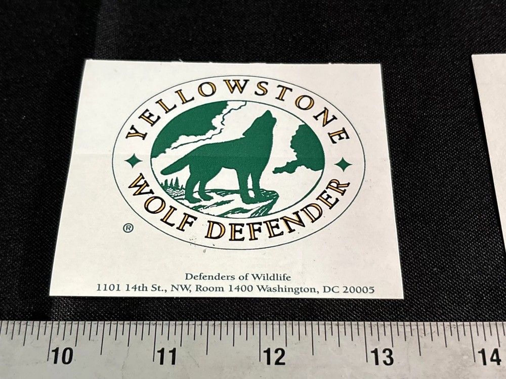 Yellowstone Wolf Defender Sticker