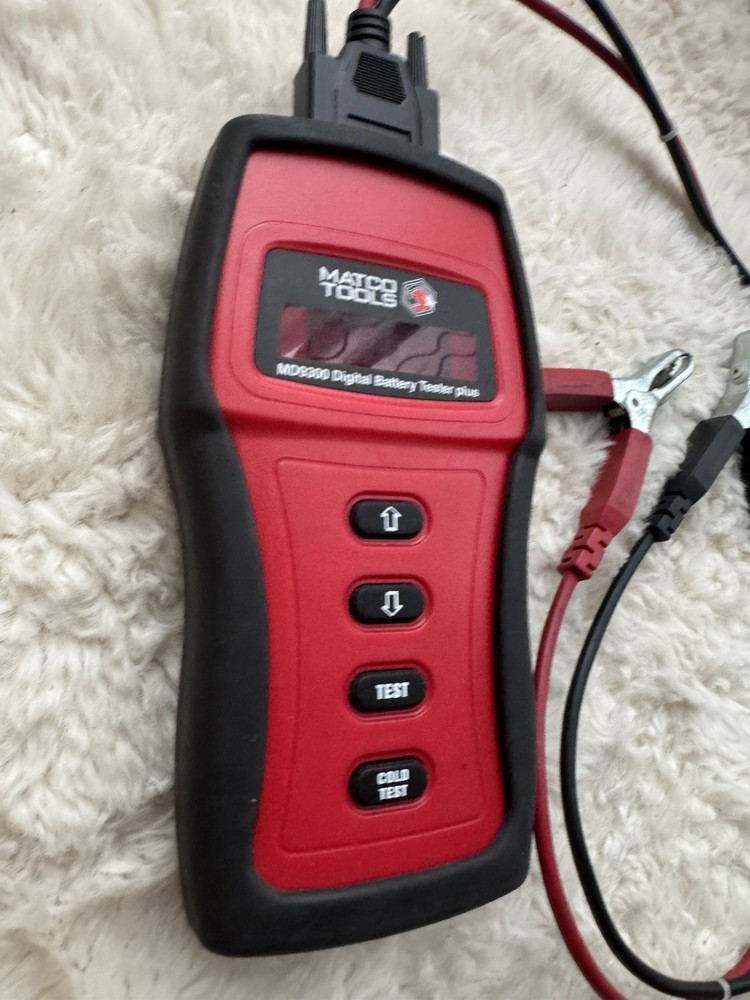 Matco Tools MD9300 Digital Battery Tester Plus With Screen Seal