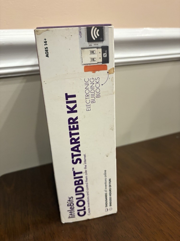 Little Bits Cloudbit Starter Kit Complete Kit LittleBits 6 Modules New Sealed