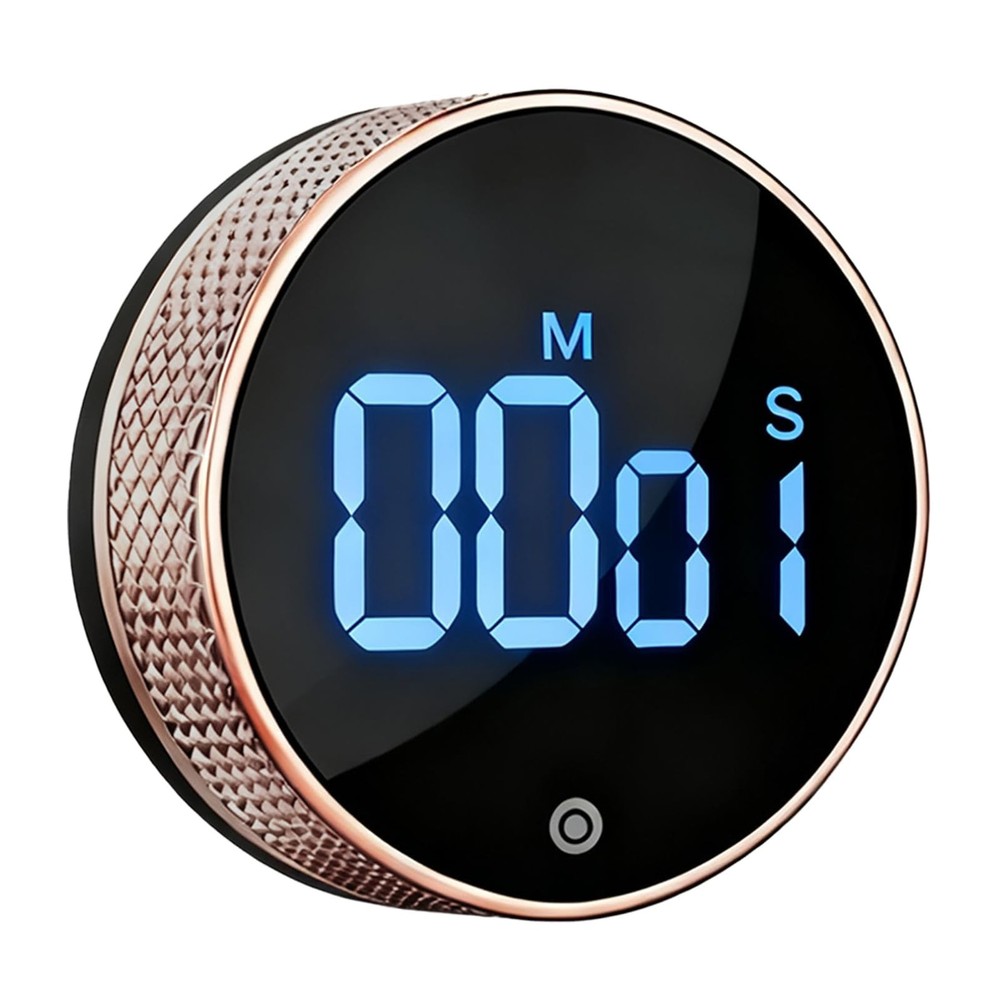 Digital Kitchen Timer, Magnetic Countdown Countup Visual Timer with Large LED...