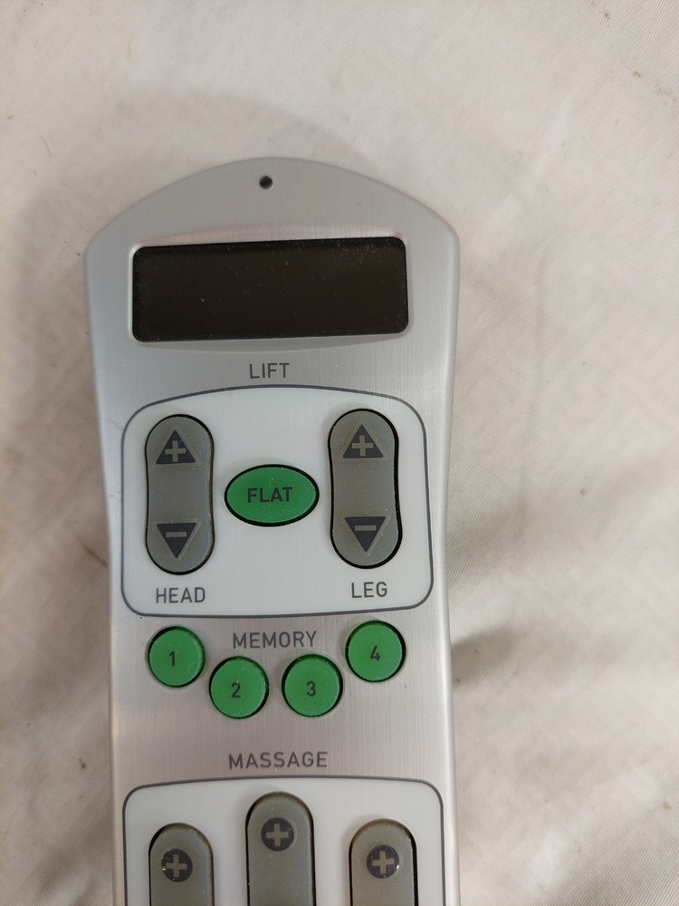Tempur-Pedic Ergo System Adjustable Bed Remote Control 10003-RFREMS-L008