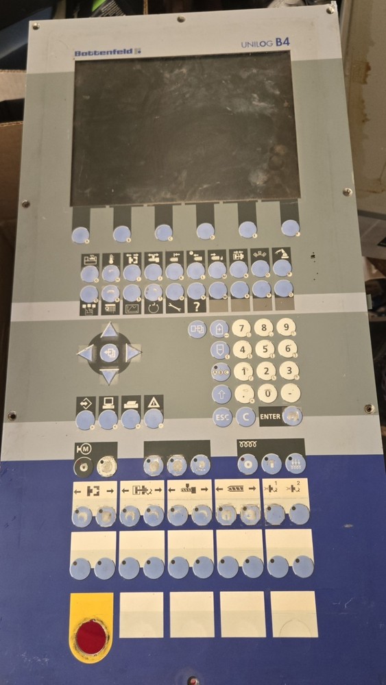 Battenfeld Unilog B4, 5D2500.47  Rev.D0, Operator Panel. USED AS-IS.
