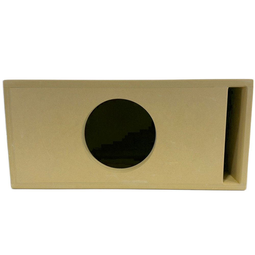 Single 1x8" Spl Edition Vented Subwoofer Box Ported MDF 3/4 Double Baffle