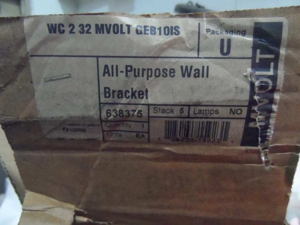 LITHONIA 638375 BRACKET-New In Box