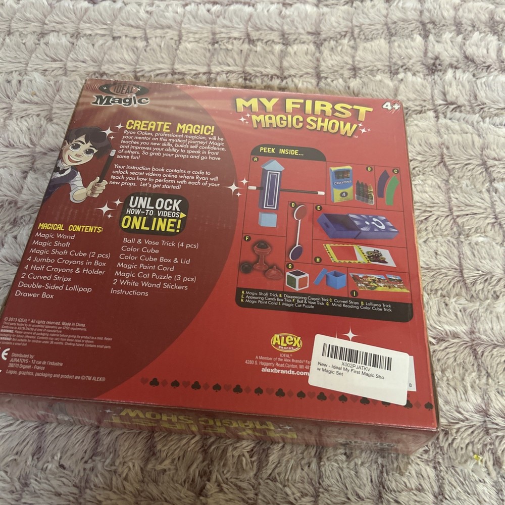 Ideal Magic My First Magic Show Learn 25 Easy Tricks New