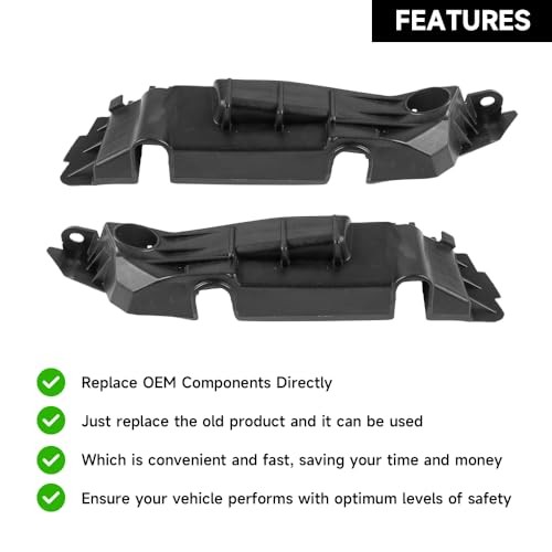 Front Bumper Bracket Bumper Mount Support Bracket - Compatible for Hyundai