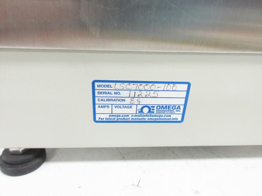 OMEGA LSC7000-100 PLATFORM SCALES LOW RANGE FOR USE WITH REMOTE INDICATOR