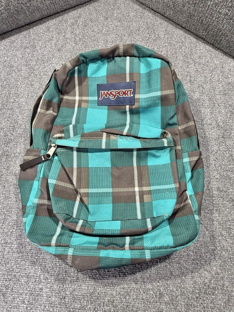Jansport Plaid Backpack