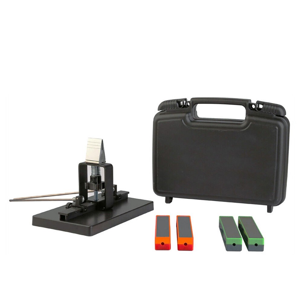Fixed Angle Sharpener Double-Sided Sharpening Tool Kitchen Grindstone Tool Kits