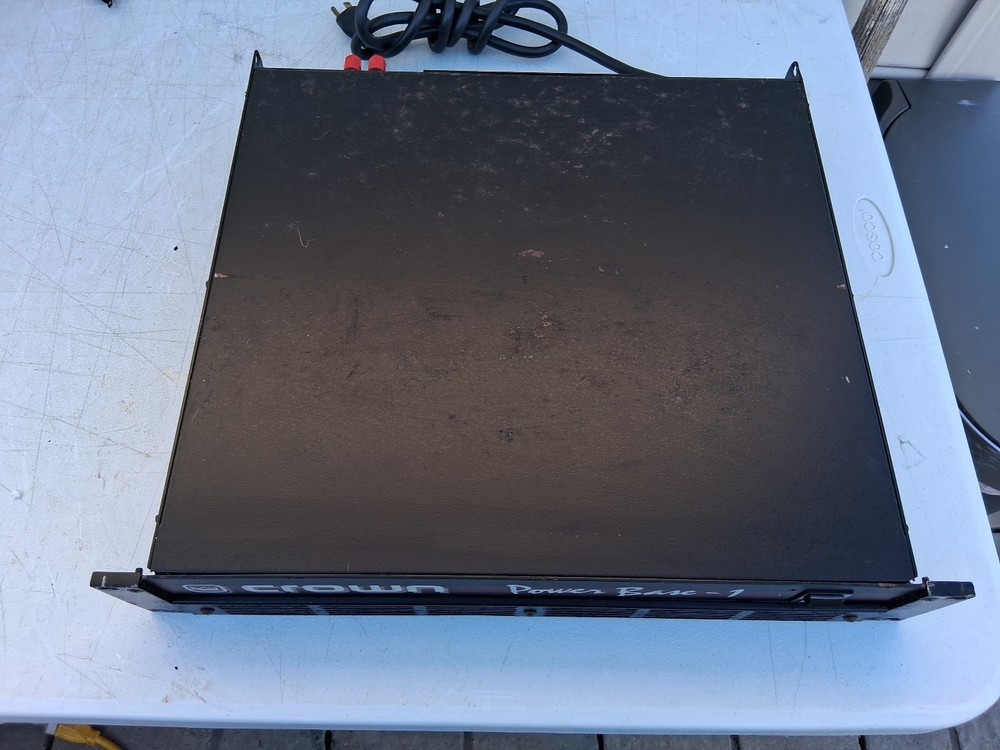 Crown Power Base-1 Power Amp - Fully Working