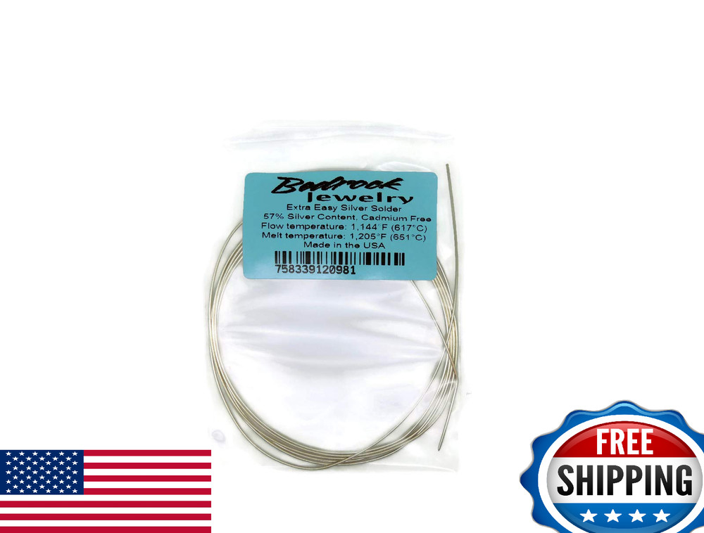 Plumb Silver Jewelry Solder Easy Medium or Hard