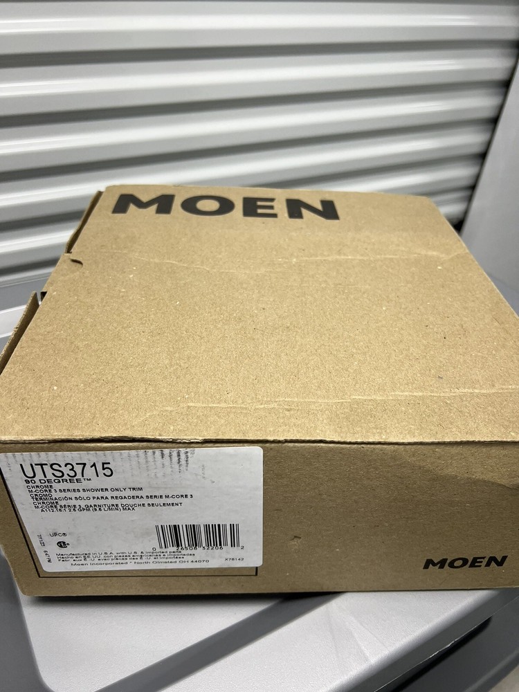 Moen UTS3715 90 Degree Single Function Pressure Balanced Valve - Chrome