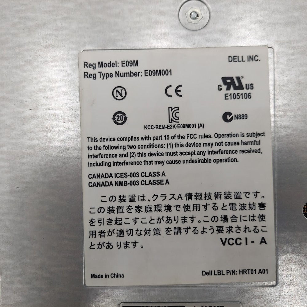 LOT OF 2 DELL E09M001 EQUALLOGIC CONTROL MODULE TYPE 11 CONTROLLER E09M001 E09M