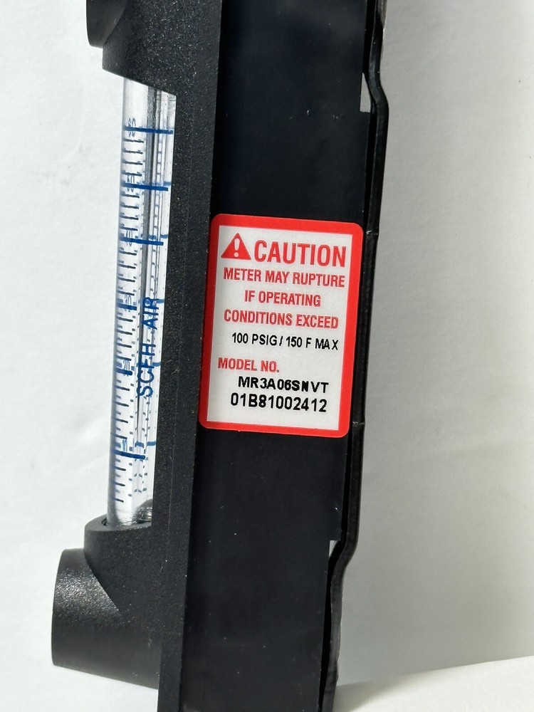 Brooks Instruments MR3A06SNVT Purge Meter Flowmeter