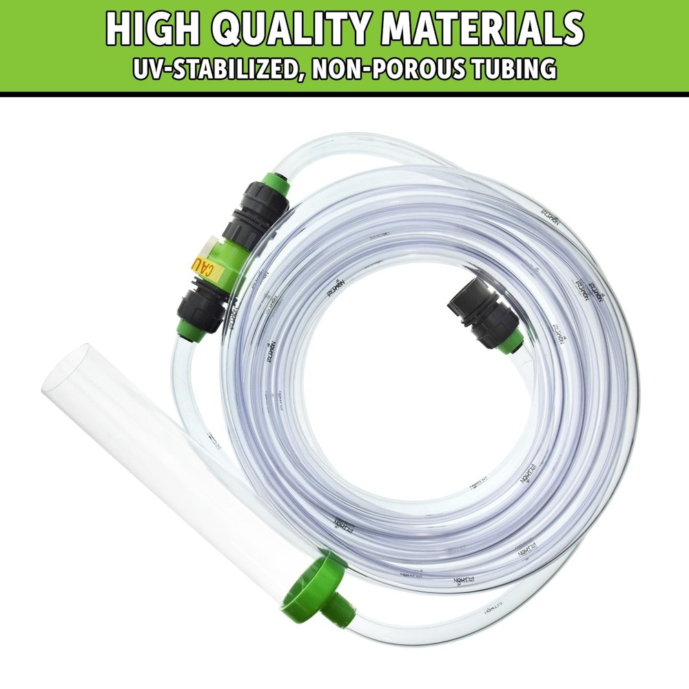 Python No Spill Clean and Fill Aquarium Maintenance System, Gravel 25', Clear