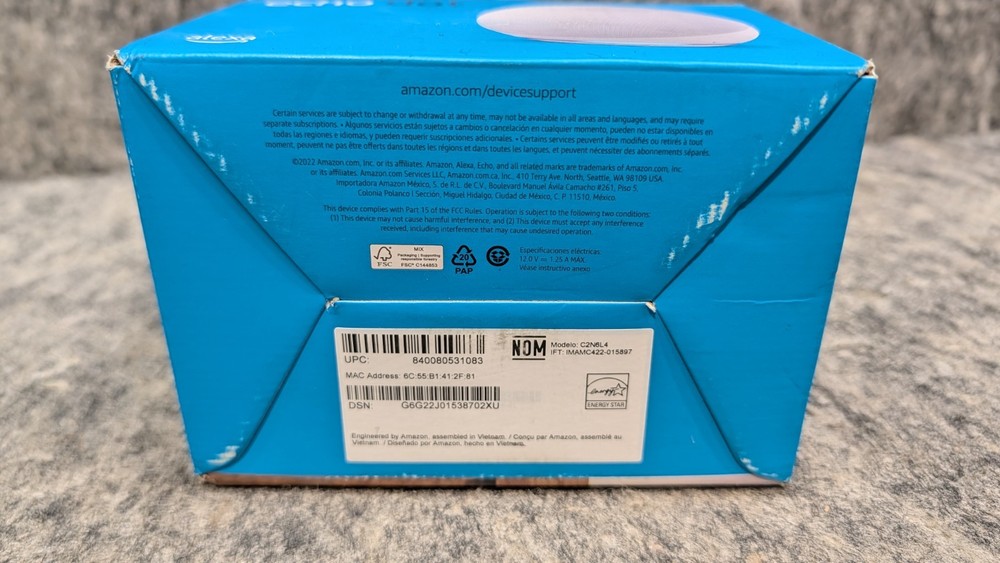 Amazon Echo Dot 5th Gen. Smart Speaker - Glacier White 🔥New Open Box🔥