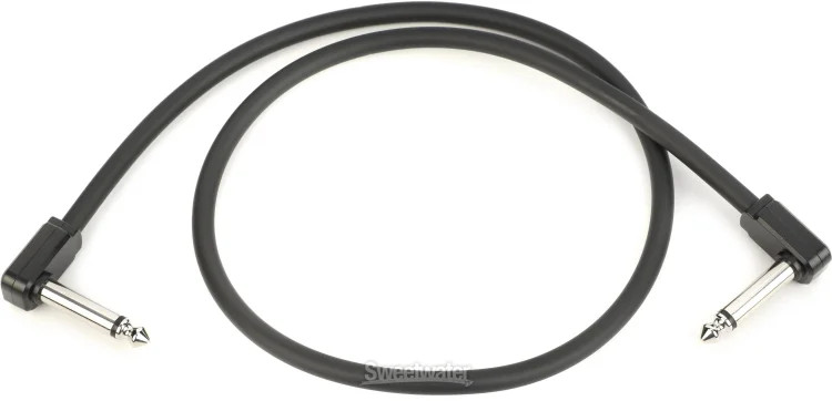 Ernie Ball Flex Patch Cable - 24 inches, Black