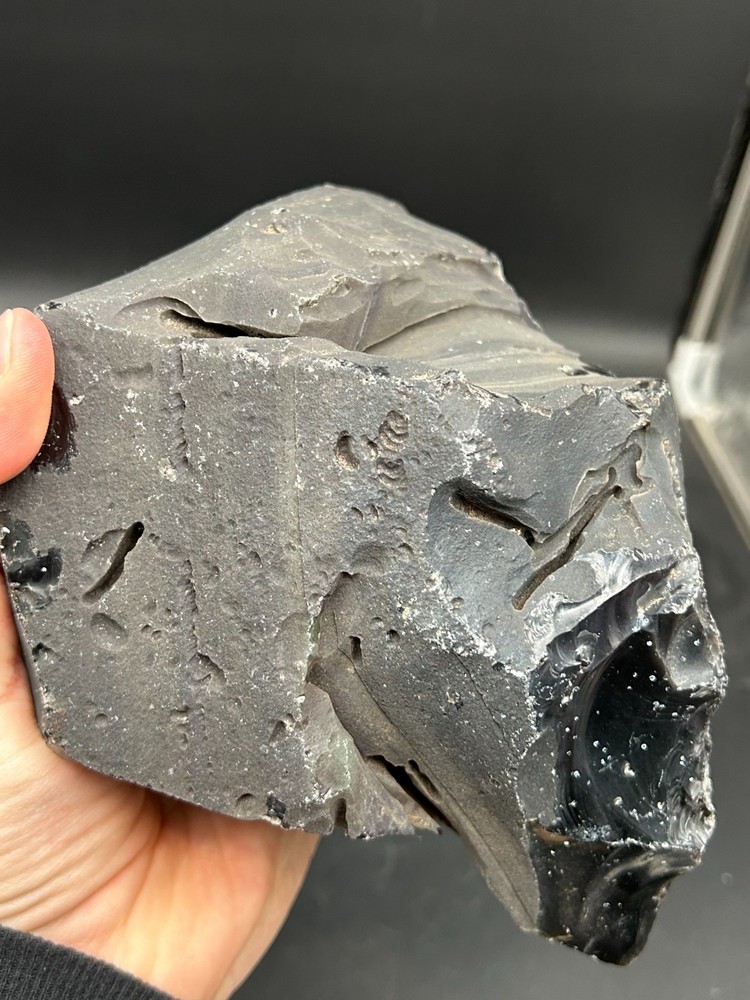 OBSIDIAN ROUGH 4+ lbs Lapidary