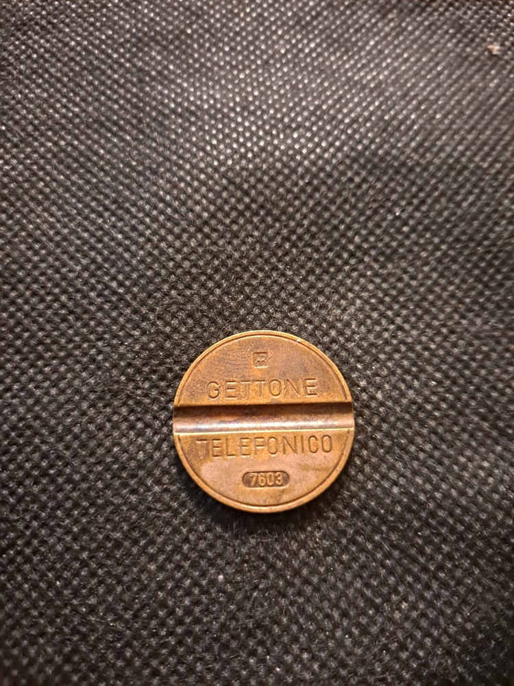 GETTONE TELEFONICO 7603 TOKEN! e8621UXX