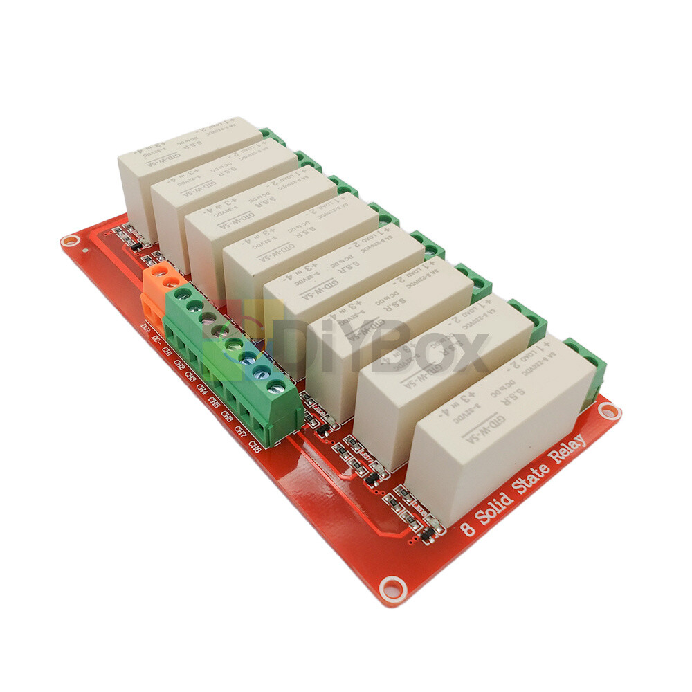 5A 2/4/8 Channel High Level Trigger DC-DC Solid State Relay Module