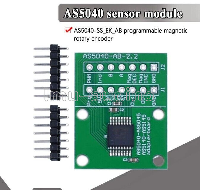 AS5040 Programmable Contactless Magnetic Rotary Encoder Sensor