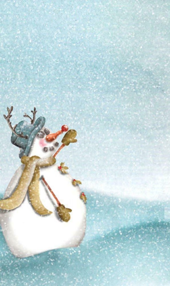 Rudolph Snowman Mini Note Pad-60 sheets By Primitives by Kathy