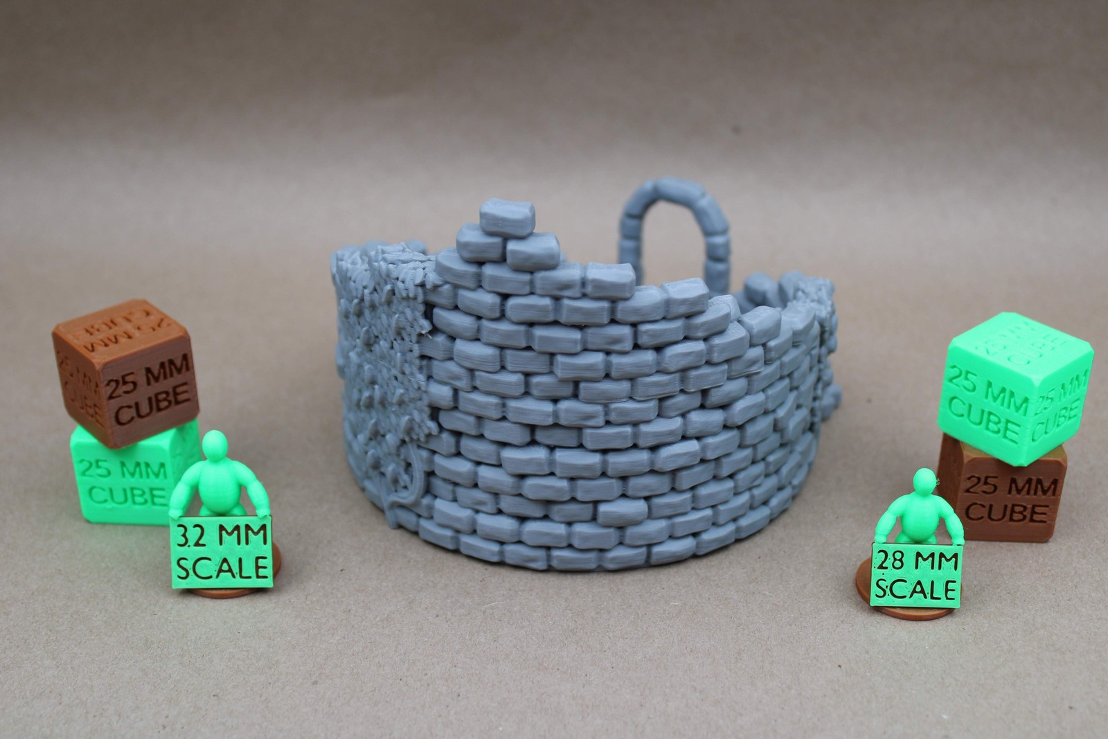 Tabletop Terrain 17 Plus Piece Ruin Scatter Table Set 28mm skirmish rpg wargame