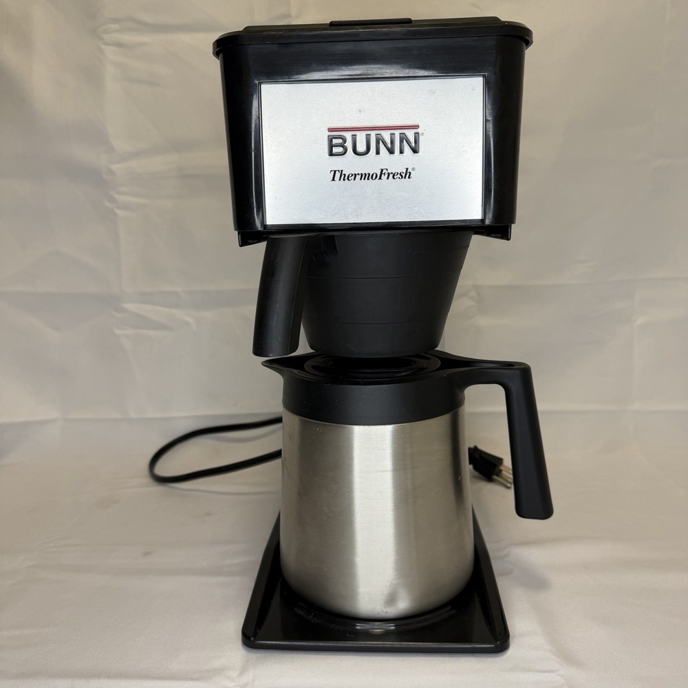 Bunn ThermoFresh 10 Cup Brewing System Coffee Maker BTX-B Tested Working